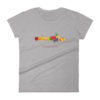 Wearing Christian Galatians t-shirt - grey
