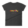 Wearing Christian Galatians t-shirt - grey