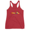 Wearing Christian Galatians tank top - red