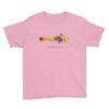 Wearing Christian Galatians t-shirt - Pink