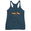 Wearing Christian Galatians tank top - dark green