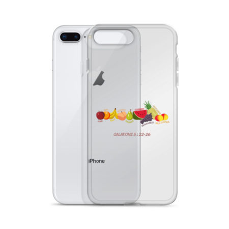 Wearing Christian Galatians phone case