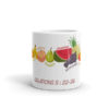 Wearing Christian Galatians mug - white