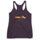 Wearing Christian Galatians tank top - purple
