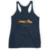 Wearing Christian Galatians tank top - dark green