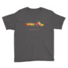 Wearing Christian Galatians t-shirt - grey
