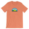 Wearing Christian this is the day T-shirt- orange