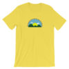 Wearing Christian this is the day T-shirt- yellow