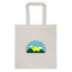 Wearing Christian this is the day Tote- white