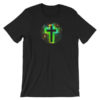Wearing Christian - Neon Cross T-Shirt - black