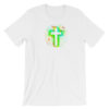 Wearing Christian - Neon Cross T-Shirt - White
