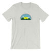 Wearing Christian this is the day T-shirt- white
