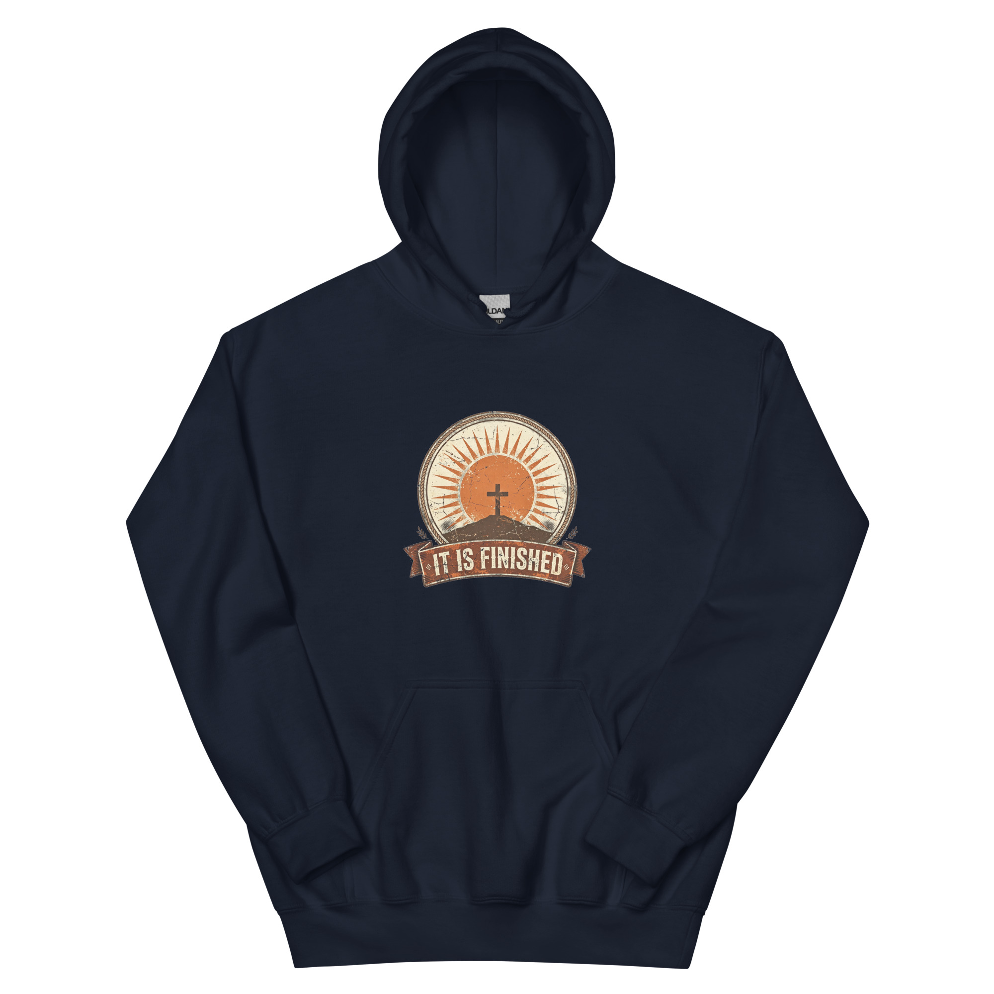 It Is Finished Badge Hoodie - Image 3