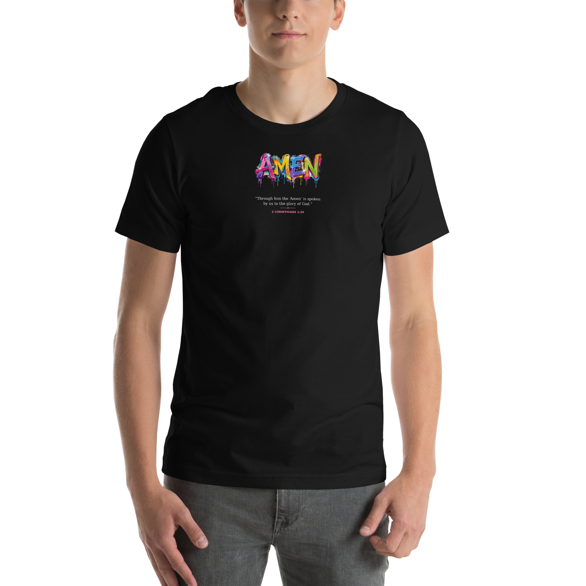 Graffiti Amen Tee