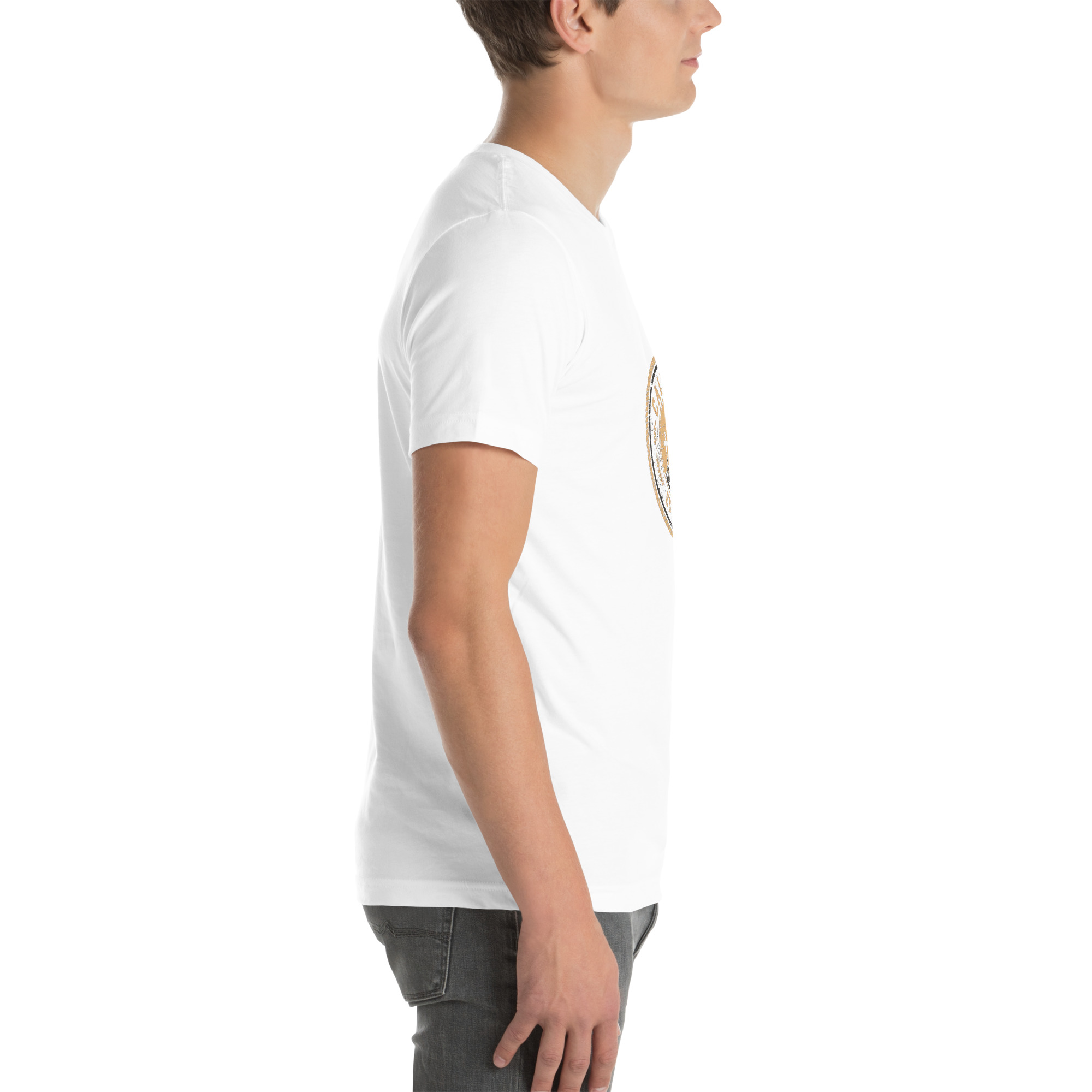 Calvary Est. 33 AD Badge Tee - Image 5