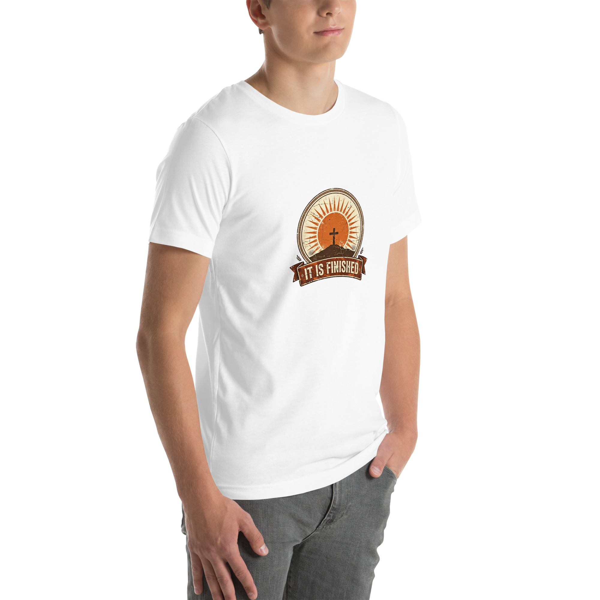 It Is Finished Badge Tee - Image 6